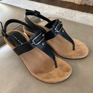 Alex Marie wedge sandal. Size 6.